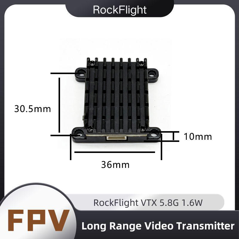 RockFlight TX663 VTX 5.8G 48CH - огляд і ціна Drone Racing Vtx